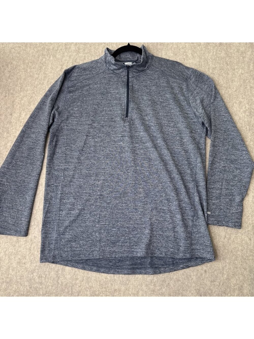 Chubbies Performance Quarter Zip Mens XL Blue All Season Pullover